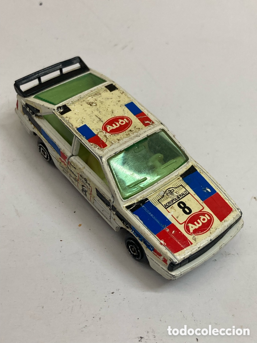 Carros em escala: Coche miniatura Audi Quattro Rallye fabricado por la marca Guisval