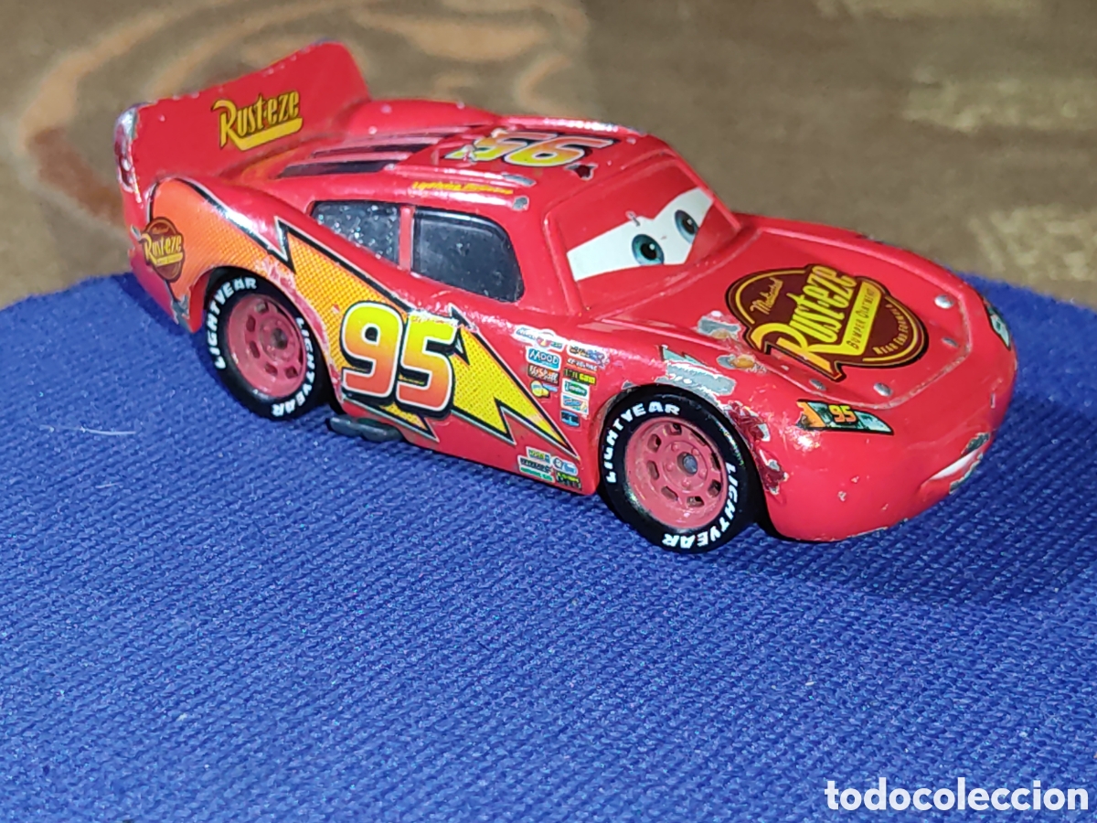 Coches a escala: Coche Rayo McQueen de Mattel - Foto 8