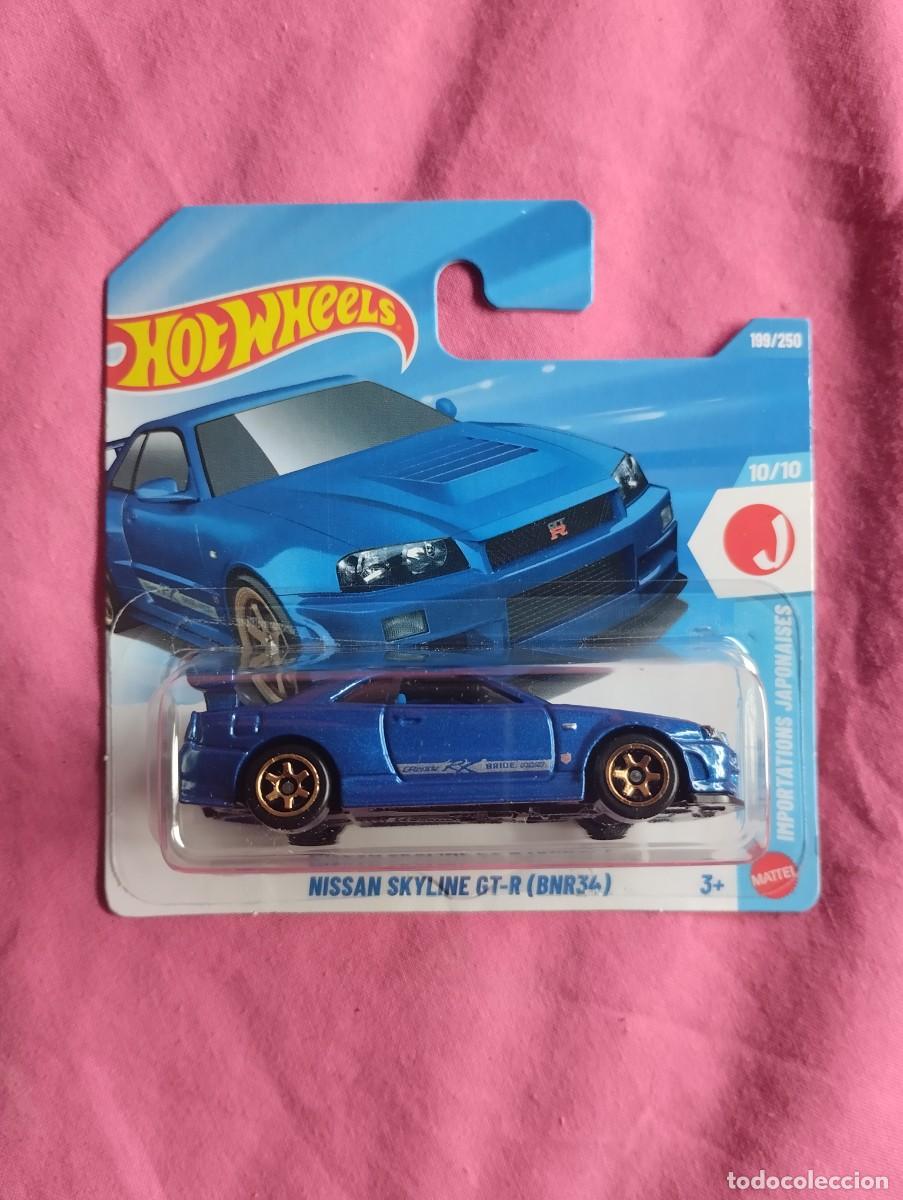 Coches a escala: Hot wheels Nissan Skyline gtr r34