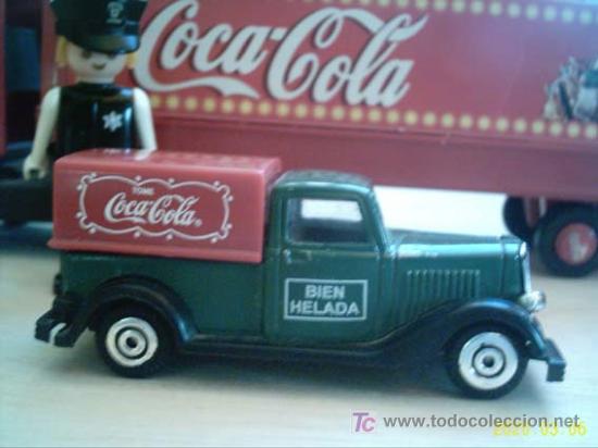 Coches a escala: COCHECITO REPARTIDOR DE COCA - COLA. EMPLEADO EN USA EN A&Ntilde;OS 1930
