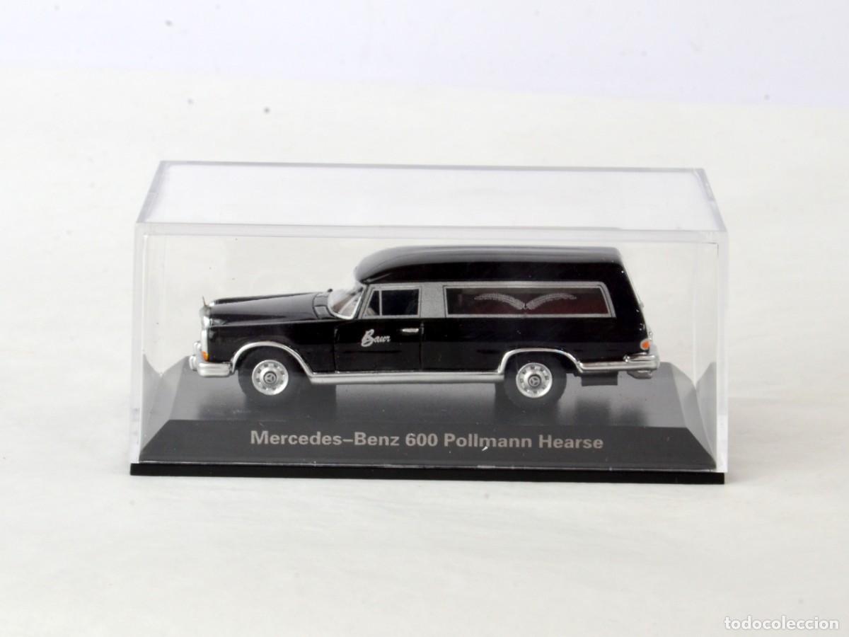 Coches a escala: BoS Best Of Show Escala 1:87 H0 Mercedes Benz 600 F&uacute;nebre Impecable con Caja