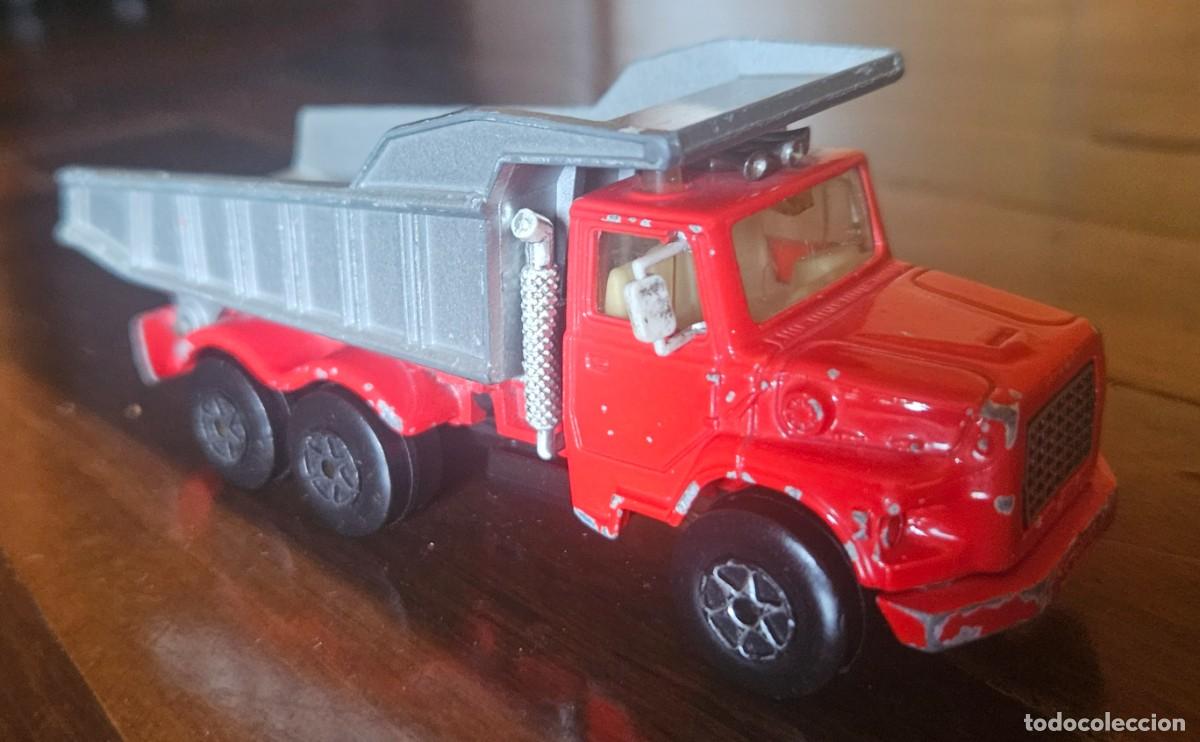 Coches a escala: Majorette Cami&oacute;n Dump Truck Dumper 3010 Serie 3000 1:60 volquete
