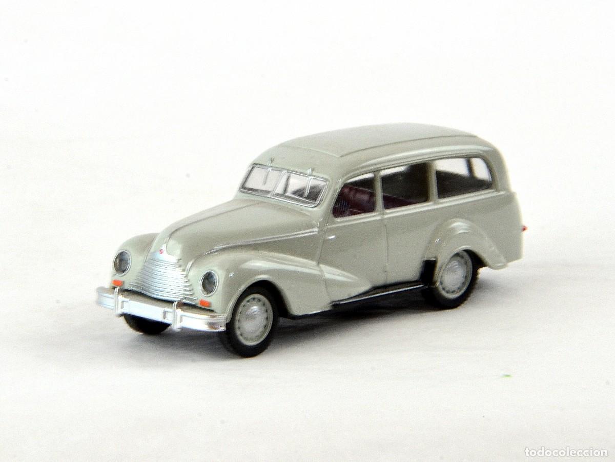 Coches a escala: Brekina TD Escala 1:87 H0 EMW 340 Kombi Gris Impecable con Caja