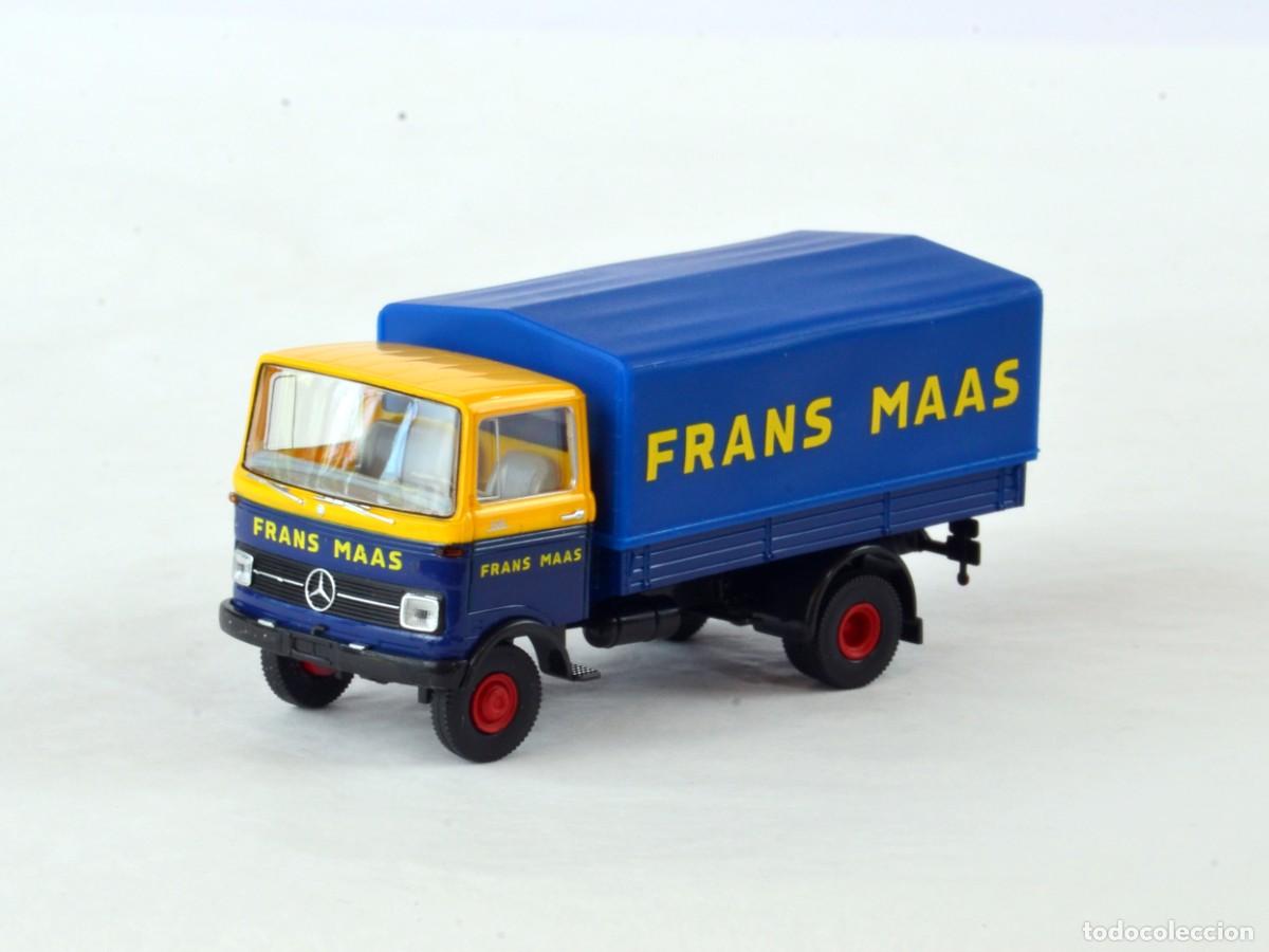 Coches a escala: Brekina Escala 1:87 H0 Mercedes Benz LP608 Frans Maas Impecable con Caja