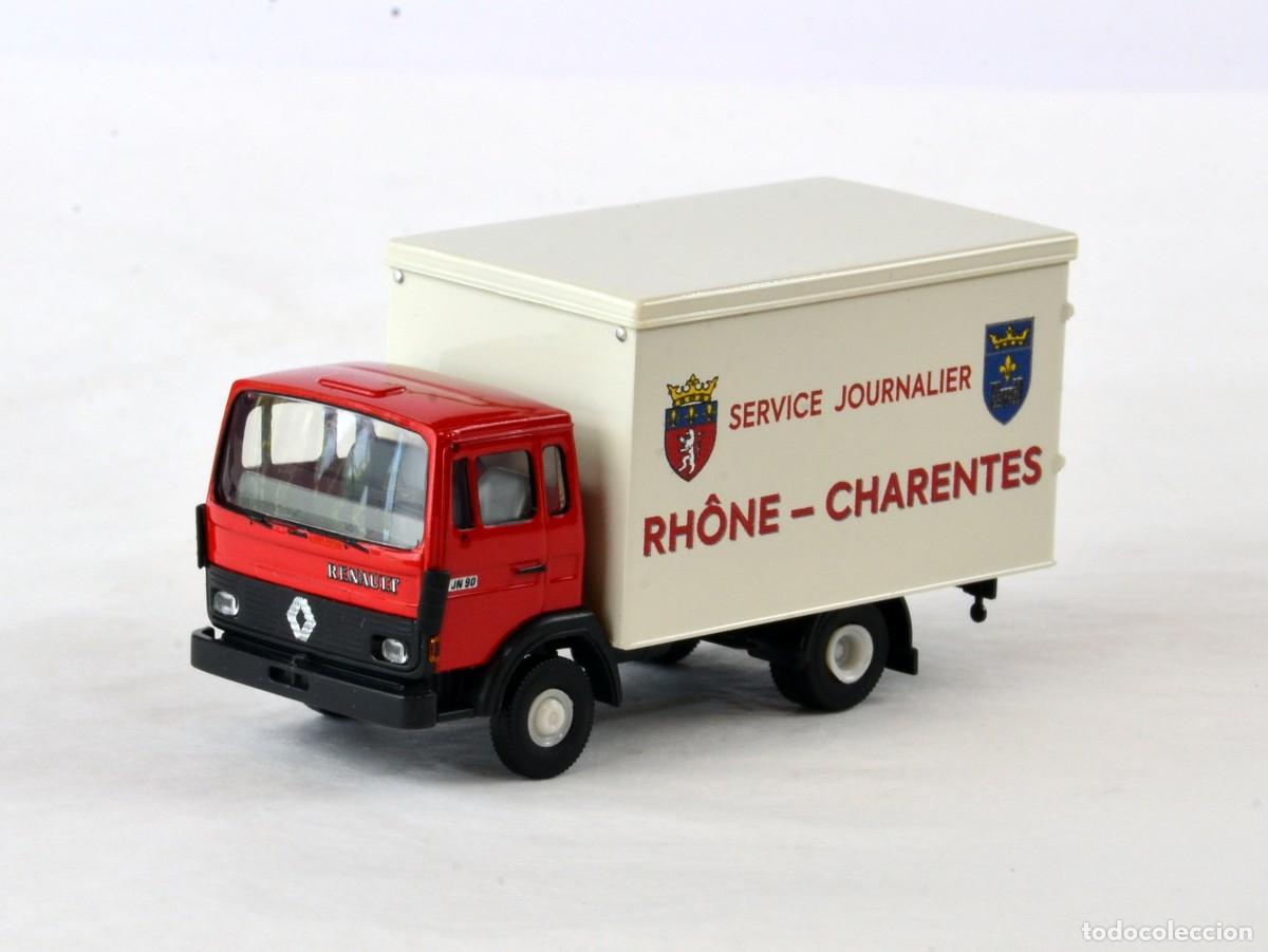 Coches a escala: Brekina Escala 1:87 H0 Renault JN90 Rhone-Charentes Impecable con Caja