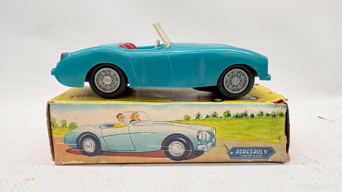 Coches a escala: AUSTIN HEALEY 100 AGRESPOLY COCHE FRICCION MADE IN HONG KONG CON CAJA ORIGINAL
