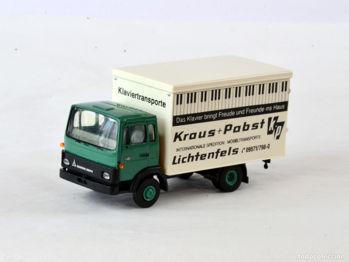 Coches a escala: Brekina Escala 1:87 H0 Magirus MK Kraus & Pabst Impecable con Caja