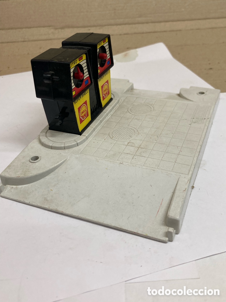 Modellautos: estaci&oacute;n de servicio de juguete vintage de la marca Matchbox