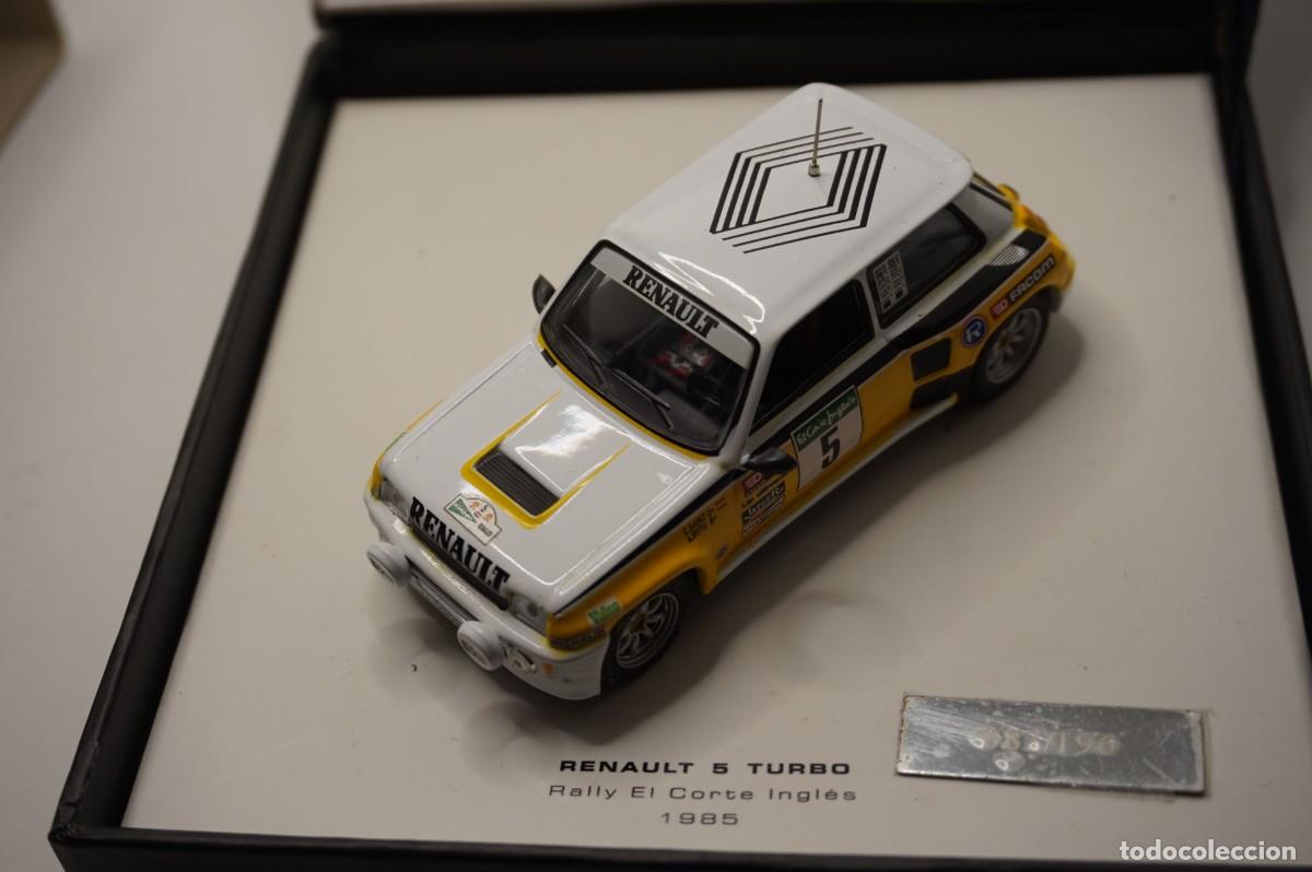 Coches a escala: COLECCION LIMITADA CARLOS SAINZ - RENAULT 5 TURBO - RALLY EL CORTE INGLES 1985