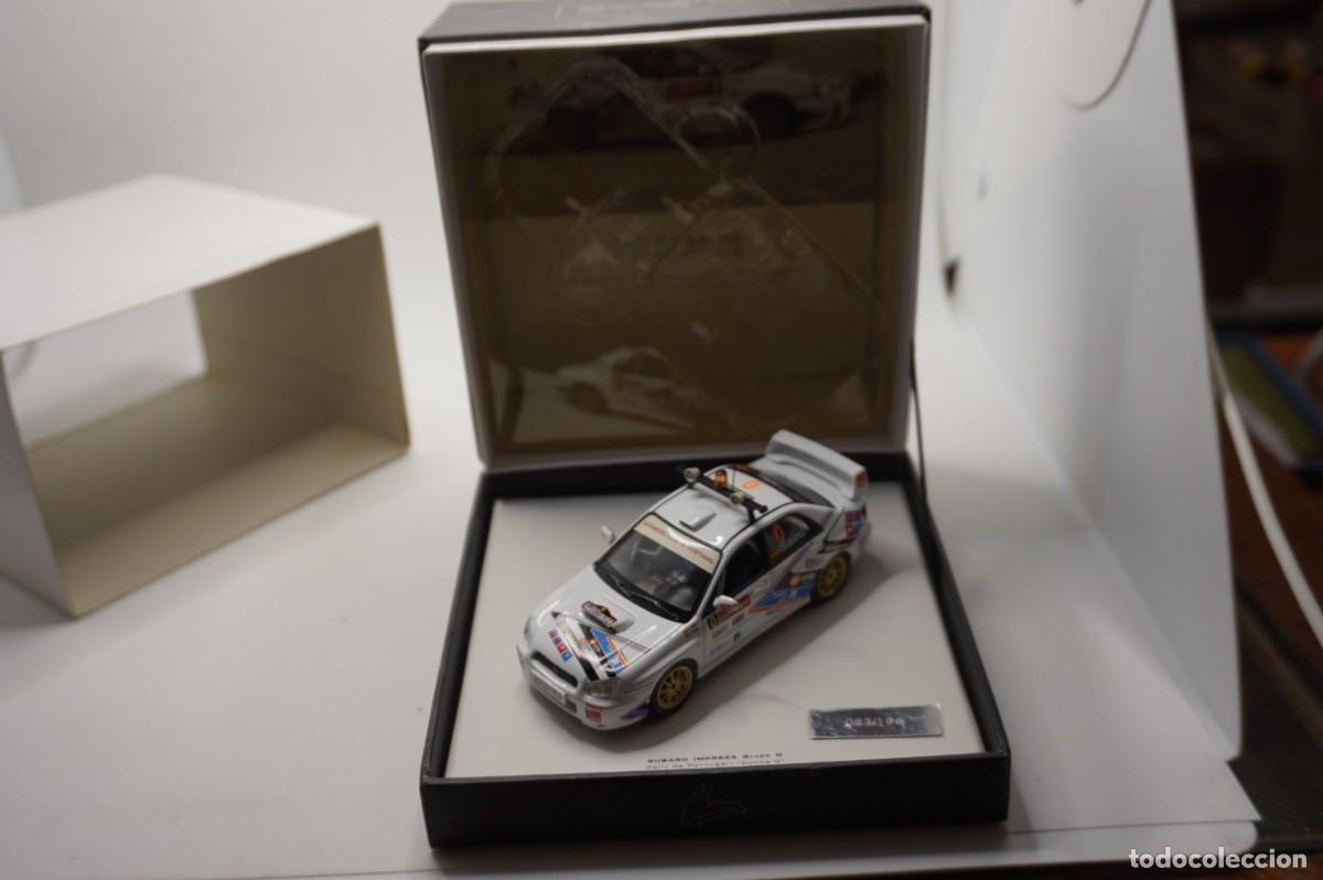 Voitures &agrave; l'&eacute;chelle: COLECCION LIMITADA CARLOS SAINZ - SUBARU IMPREZA GRUPO N - RALLY DE PORTUGAL COCHE 0 - 2005