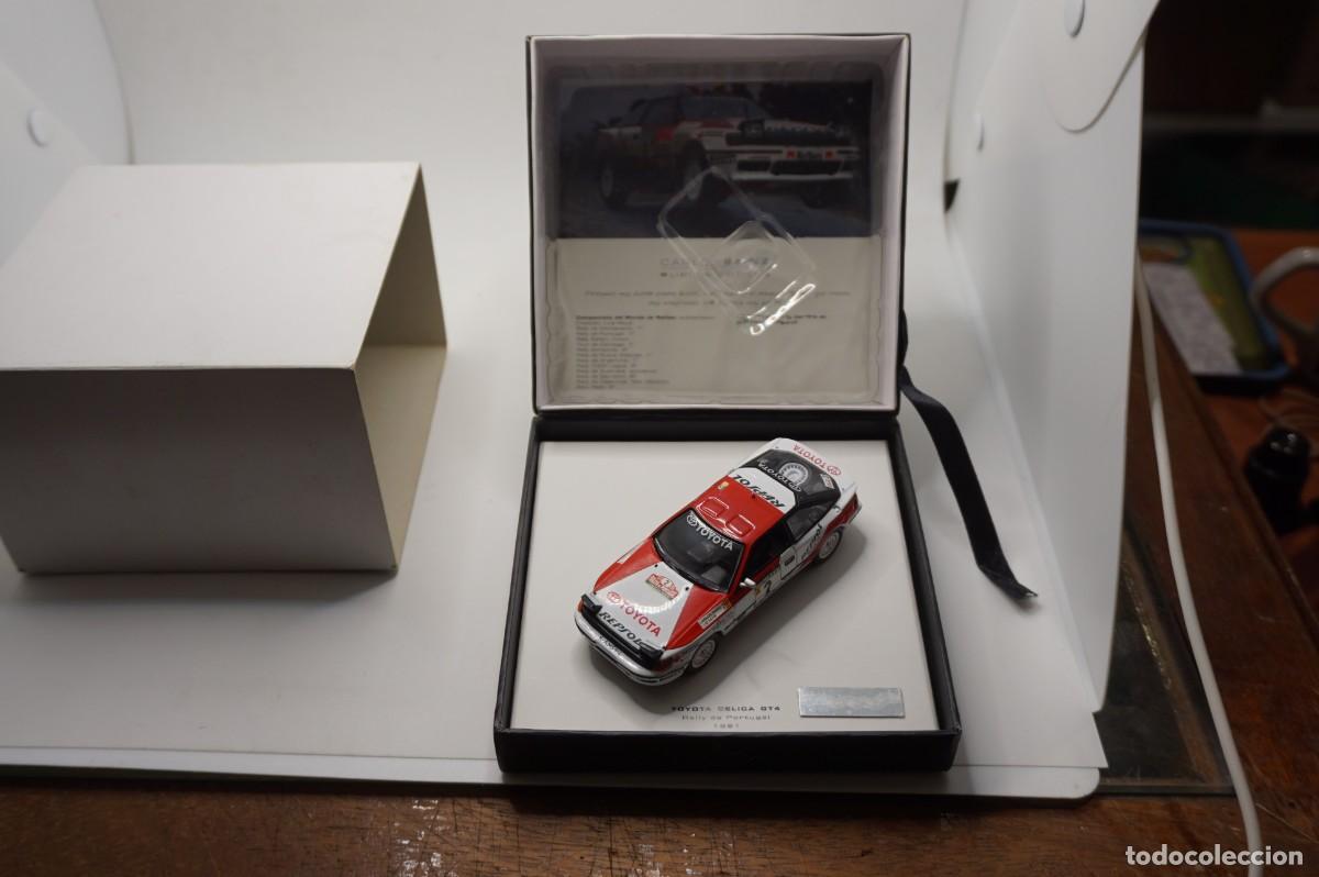 Coches a escala: COLECCION LIMITADA CARLOS SAINZ - TOYOTA CELICA GT4 - RALLY DE PORTUGAL 1991