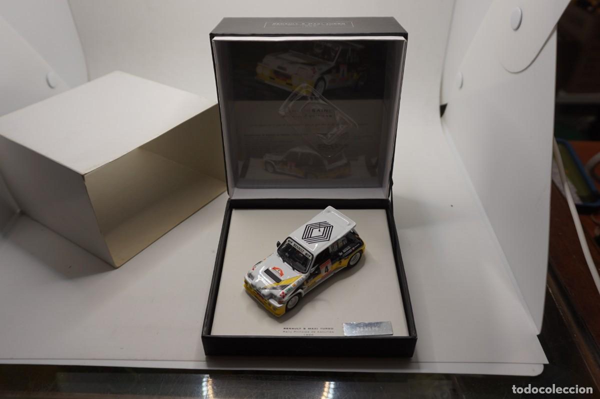 Coches a escala: COLECCION LIMITADA CARLOS SAINZ - RENAULT 5 MAXI TURBO - RALLY PRINCIPE DE ASTURIAS 1986