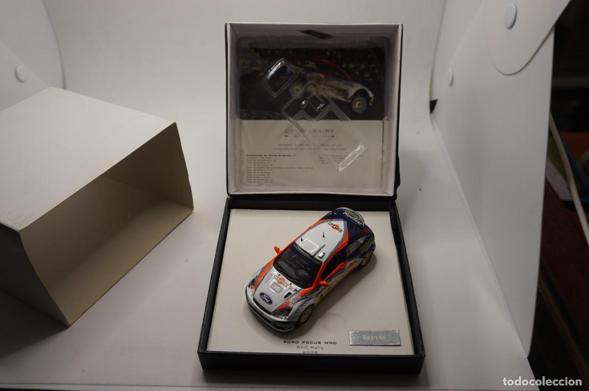 Coches a escala: COLECCION LIMITADA CARLOS SAINZ - FORD FOCUS WRC - RAC RALLY 2002