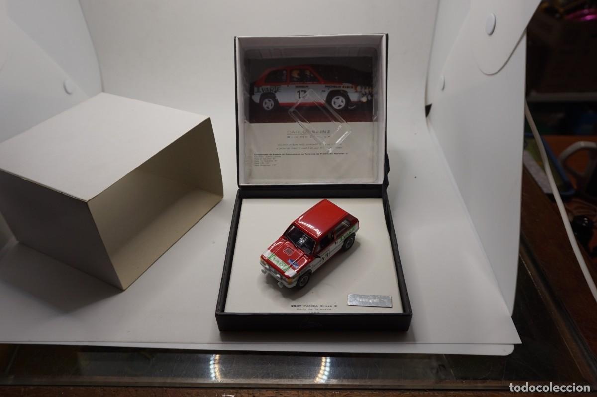 Coches a escala: COLECCION LIMITADA CARLOS SAINZ - SEAT PANDA GRUPO 2 - RALLY DE TALAVERA 1982