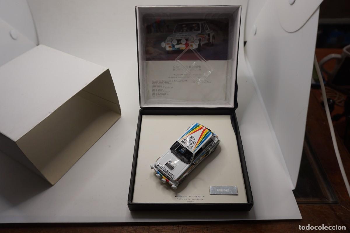 Coches a escala: COLECCION LIMITADA CARLOS SAINZ - RENAULT 5 TURBO 2 - RALLY DE LA VENDIMIA 1983