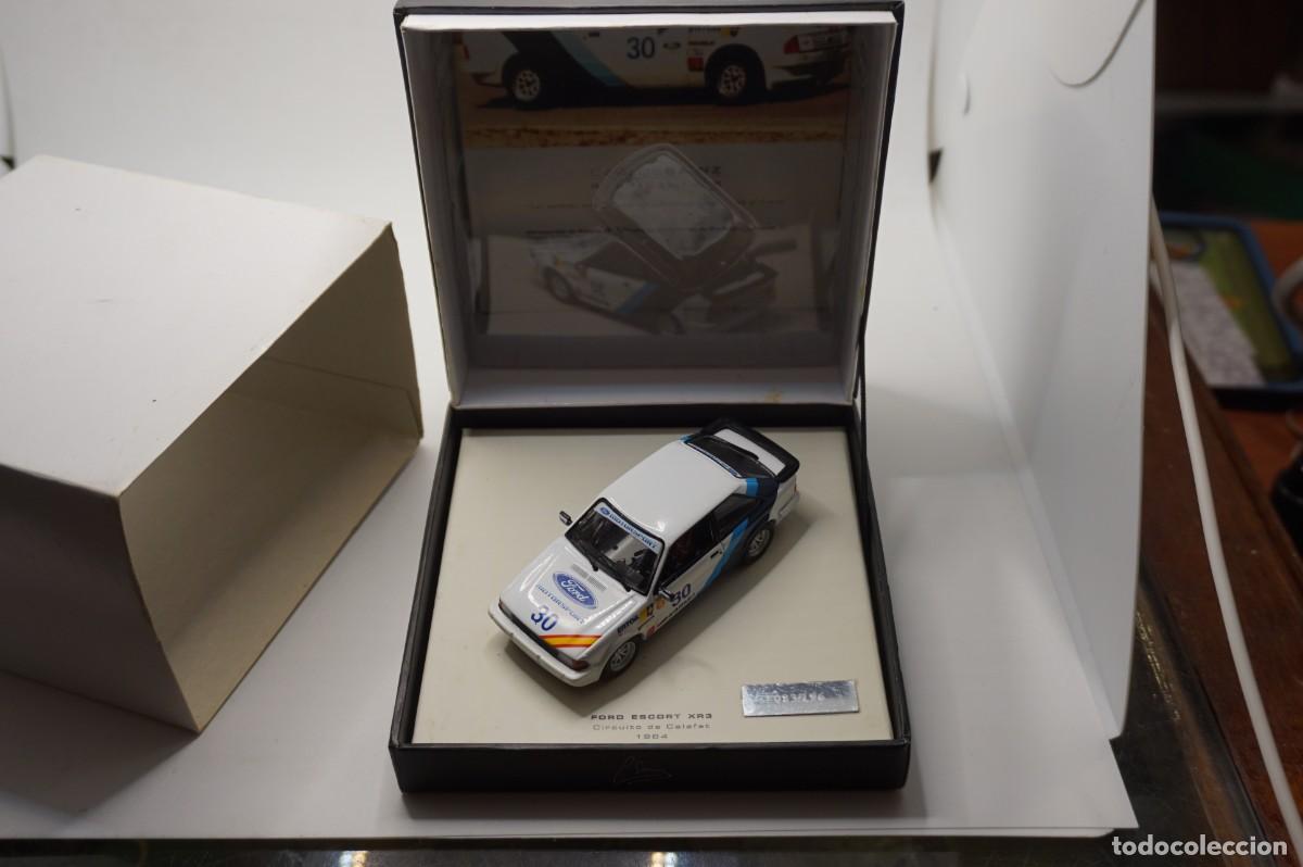 Coches a escala: COLECCION LIMITADA CARLOS SAINZ - FORD ESCORT XR3 - CIRCUITO DE CALAFAT 1984