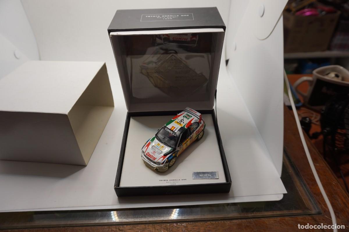 Coches a escala: COLECCION LIMITADA CARLOS SAINZ - TOYOTA COROLLA WRC - RALLY SAFARI 1998