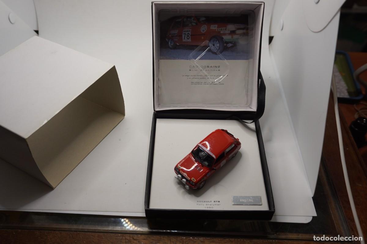 Coches a escala: COLECCION LIMITADA CARLOS SAINZ - RENAULT 5TS - RALLY SHALYMAR 1980