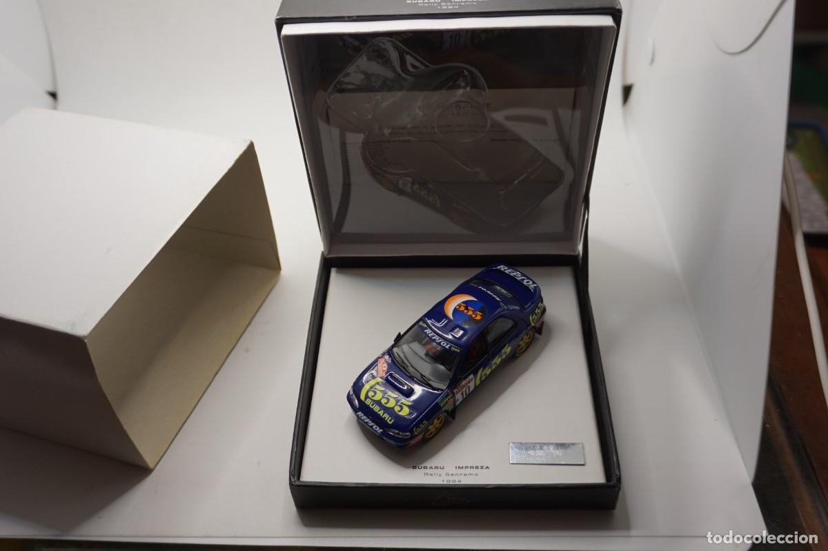 Coches a escala: COLECCION LIMITADA CARLOS SAINZ - SUBARU IMPREZA - RALLY SANREMO 1994