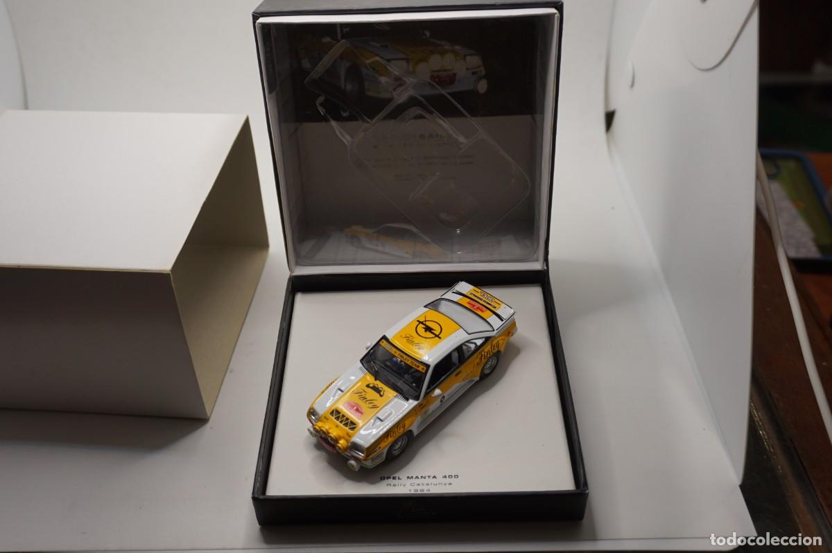 Coches a escala: COLECCION LIMITADA CARLOS SAINZ - OPEL MANTA 400 - RALLY DE CATALUNYA 1984