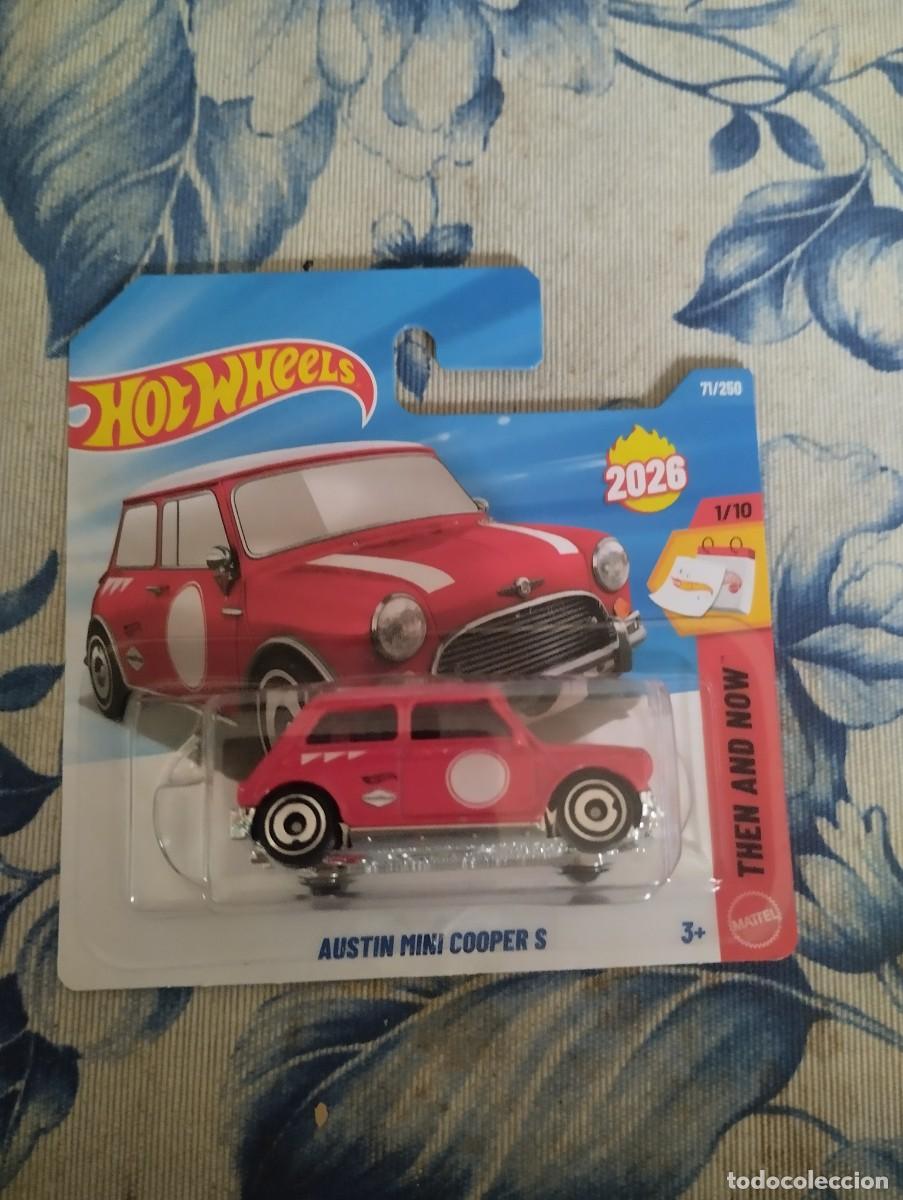 Coches a escala: Hot wheels Austin mini Cooper s