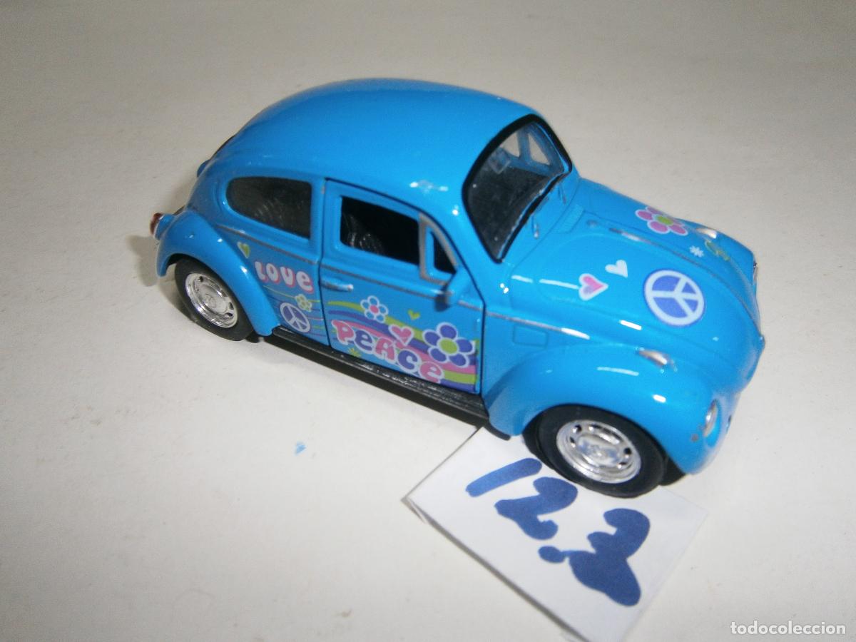 Coches a escala: VOLKSWAGEN ESCARABAJO VW BEETLE HIPPIE