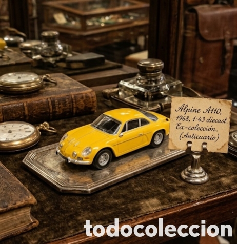 Coches a escala: Magn&iacute;fico coche ALPINE EN ESCALA