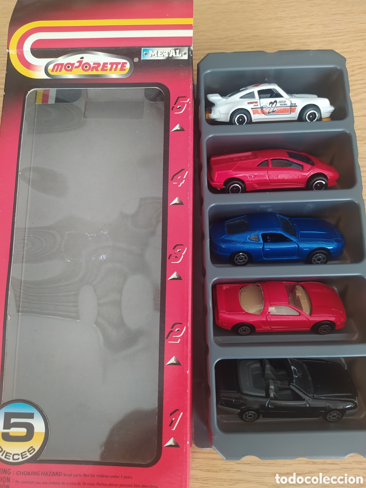 Coches a escala: CAJA MAJORETTE CINCO COCHES - Foto 2