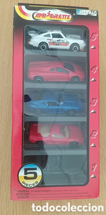 Coches a escala: CAJA MAJORETTE CINCO COCHES - Foto 1