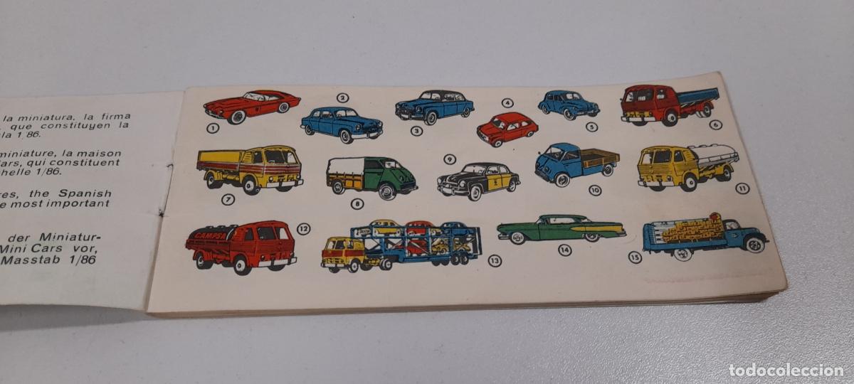 Coches a escala: ANTIGUO Y ORIGINAL CATALOGO DE MINI CRAS - ANGUPLAST - Foto 3
