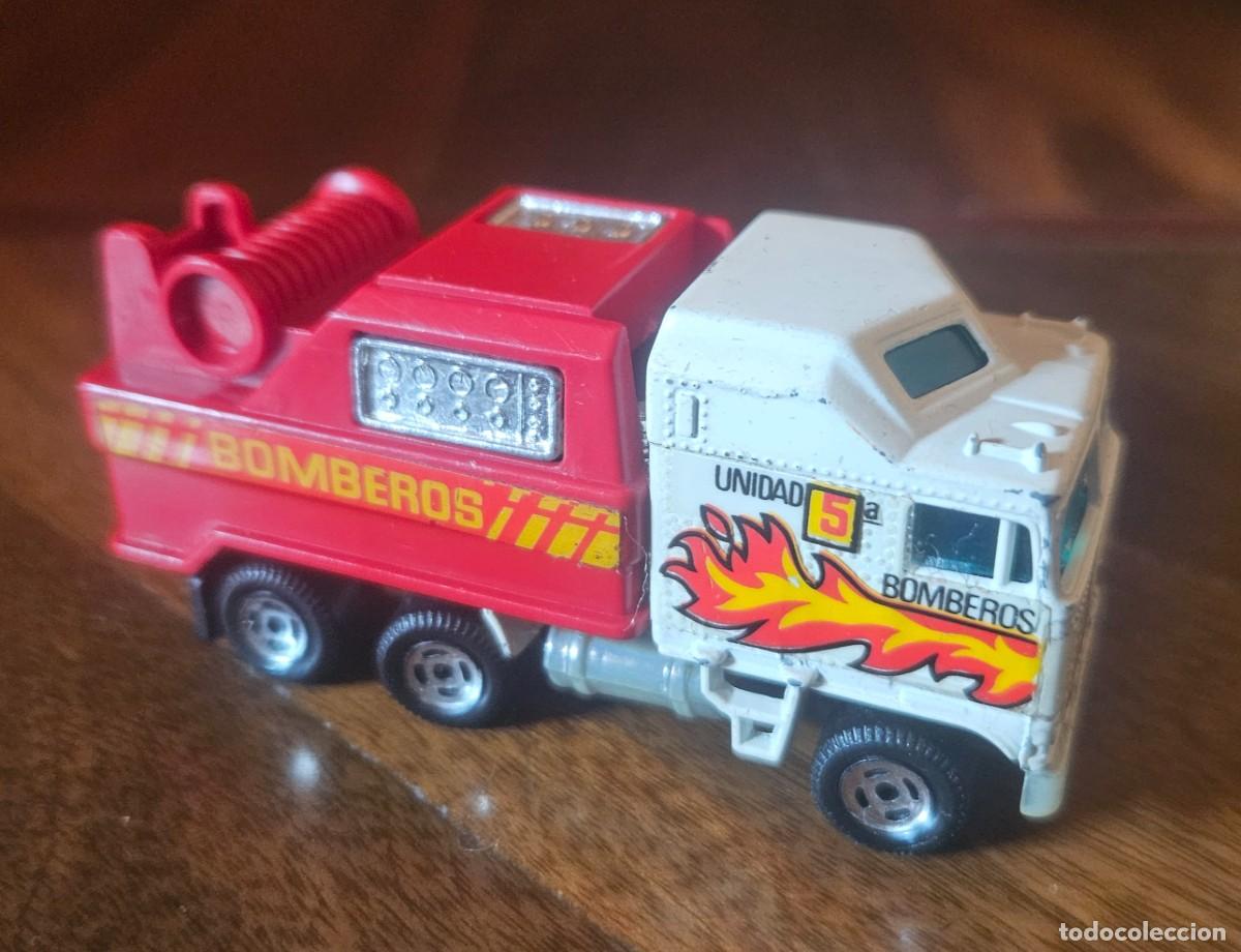 Coches a escala: GUISVAL - Cami&oacute;n bomberos - 1984 Ref. 72 1:64 1/64 Serie Colecci&oacute;n Campe&oacute;n transportes