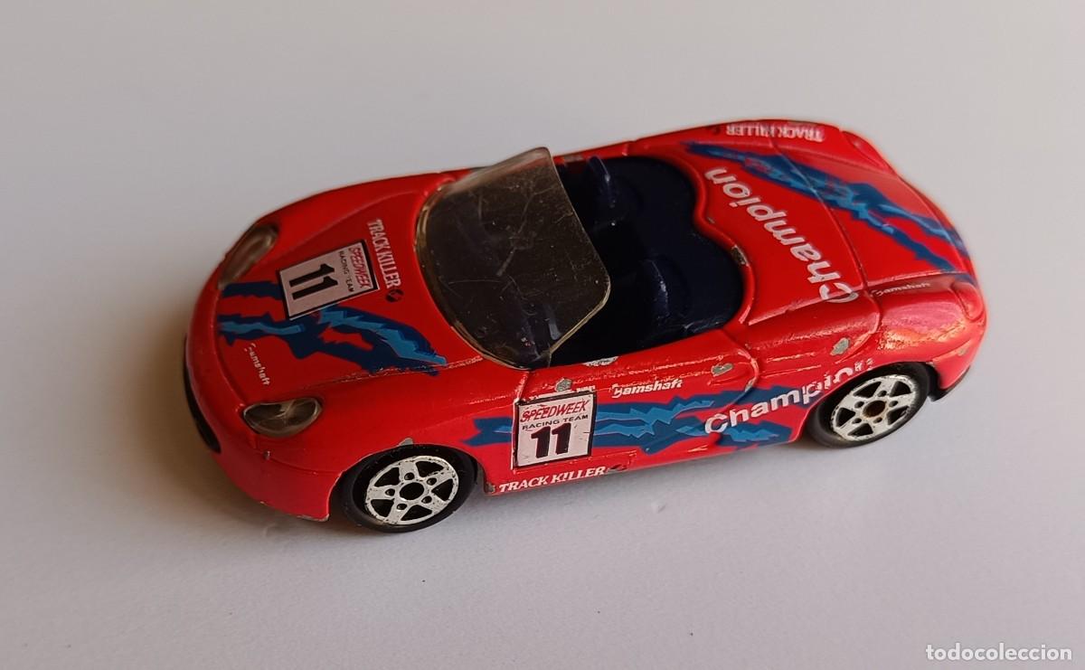 Coches a escala: MAJORETTE PORSCHE BOXSTER M&ordm; 219/220 - 269 - ECH 1/60 - PATENT PENDING