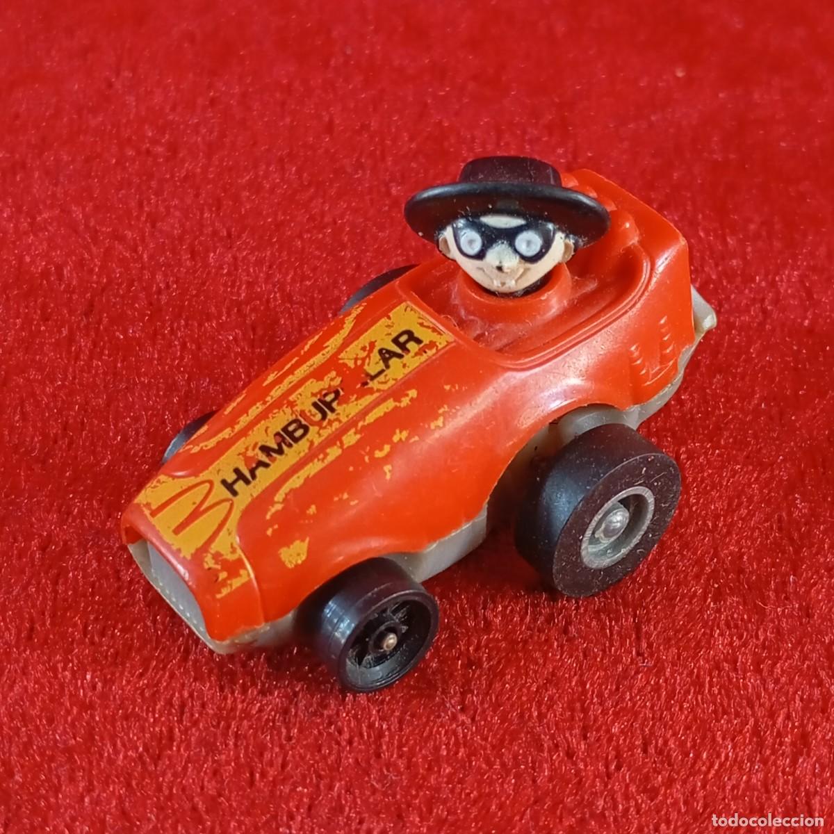 Coches a escala: COCHE DE JUGUETE EN MINIATURA - HAMBURGLAR - MC DONALD'S - THE ERTL - 1984 - 5 X 3 CM / 2151