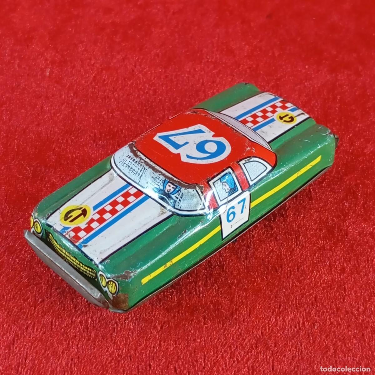 Coches a escala: COCHE DE JUGUETE - COCHE DE CARRERAS DE HOJALATA - 67 - ANTIGUO - 9 CM / 2183