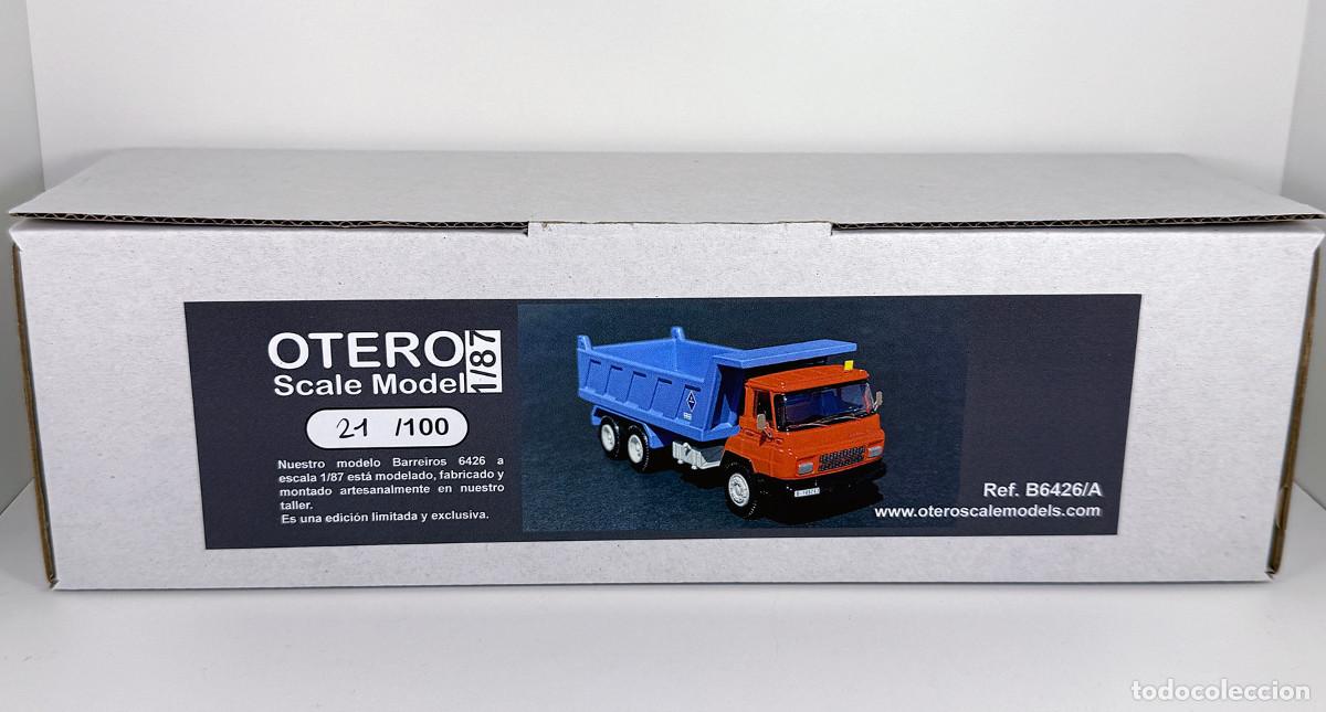 Coches a escala: Otero Scale Model 1/87 - Cami&oacute;n Barreiros 6426 - Montado