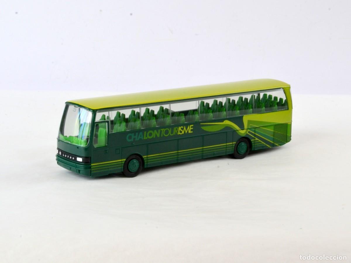Coches a escala: Herpa Escala 1:87 H0 Autocar Setra S215HD Chalons Tourisme