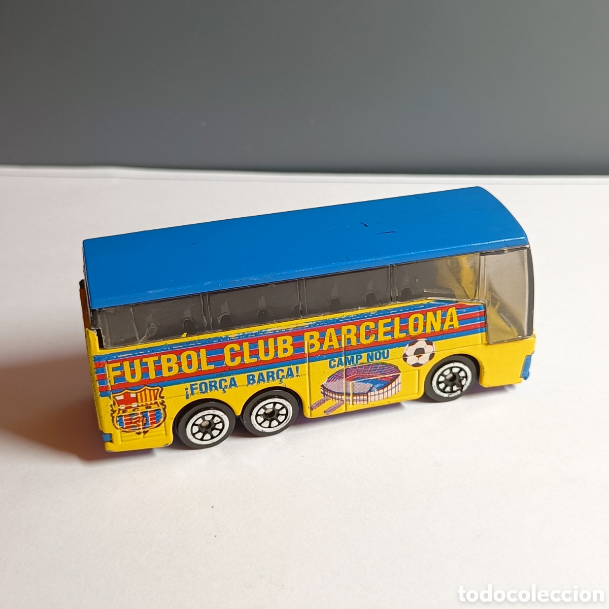 Coches a escala: AUTOBUS FUTBOL CLUB BARCELONA 1:110 APX GUISVAL USADO/NO CAJA/ V FOTO