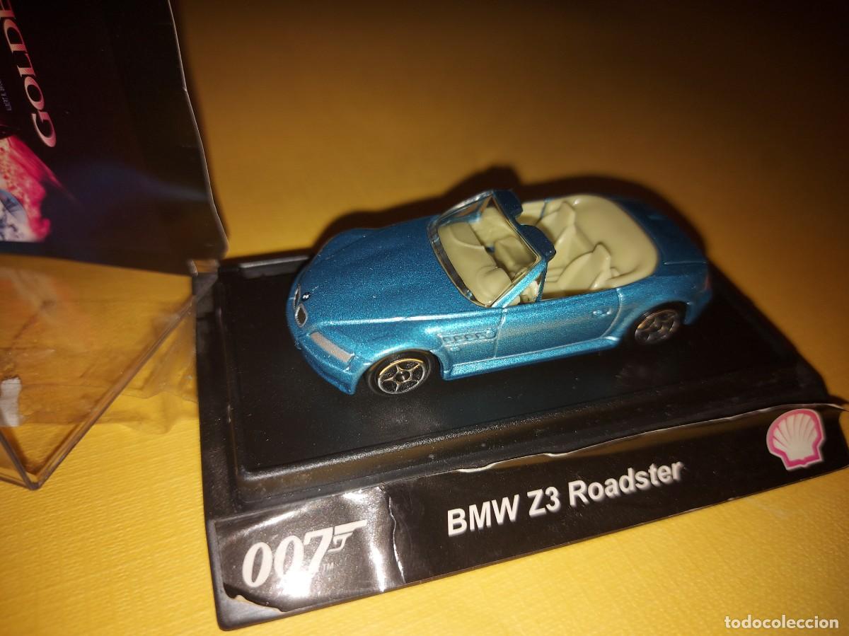 Coches a escala: JAMES BOND 007. SHELL. BMW Z3 ROADSTER GOLDENEYE.