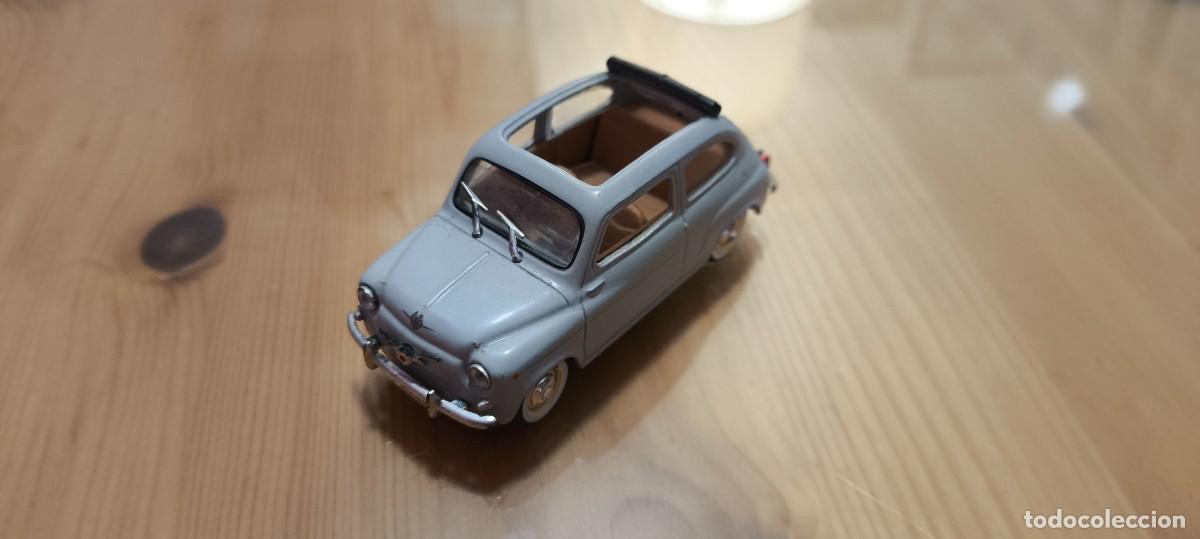 Coches a escala: COCHE A ESCALA 1:43 , SOLIDO , SEAT 600 D , 1964 DESCAPOTABLE