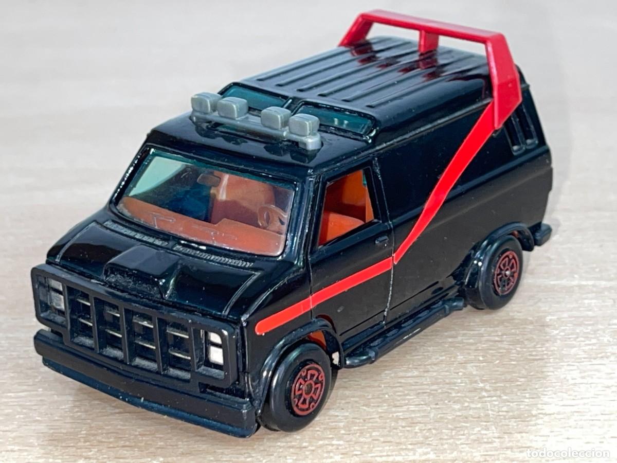 Coches a escala: Guisval Furgoneta de El EQUIPO A Chevy Van a&ntilde;os 80 The A Team Chevrolet MA Barracus Hannibal Murdock