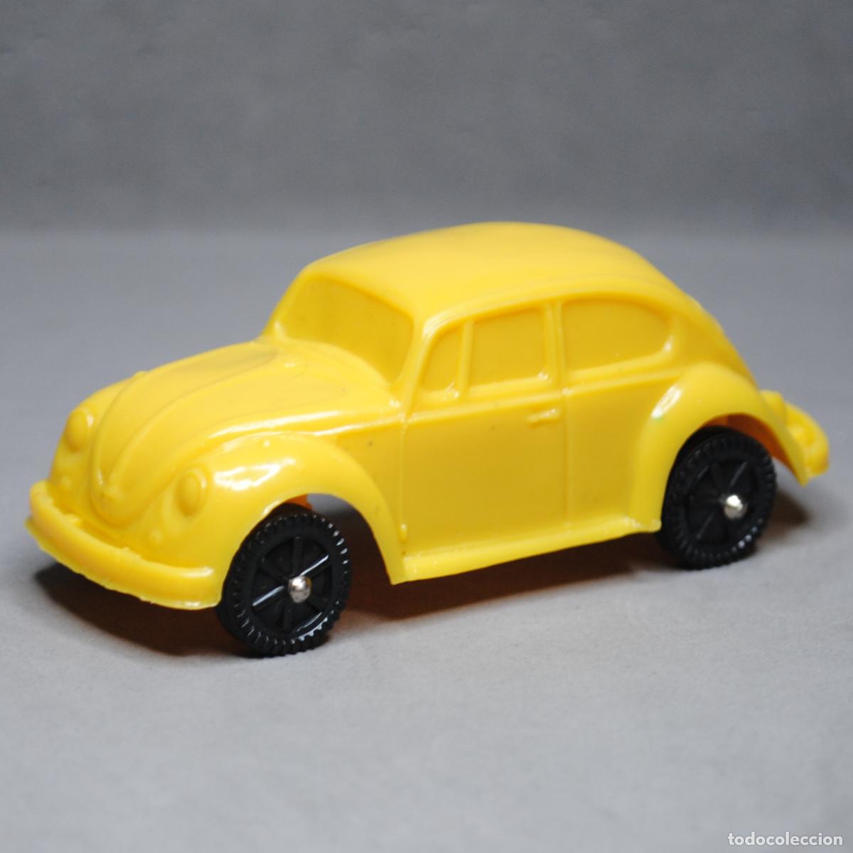 Coches a escala: Antiguo Volkswagen Beetle AK Steel Co, Vinyl Line, circa 1970