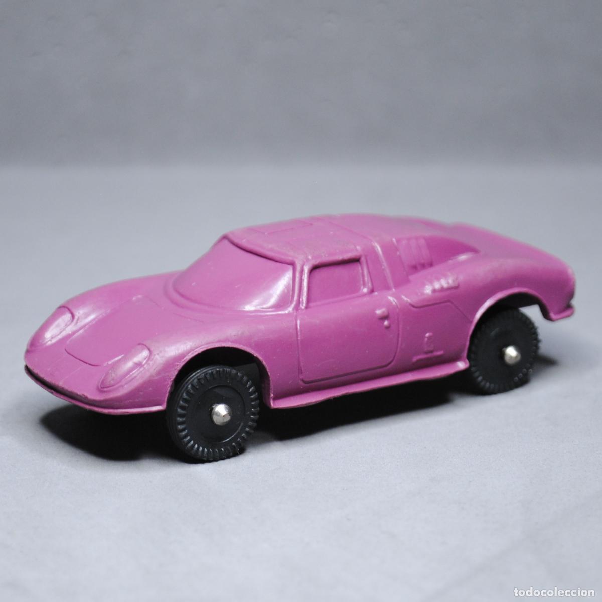 Coches a escala: Antiguo Ferrari 250 Le Mans AK Steel Co, Vinyl Line, circa 1970