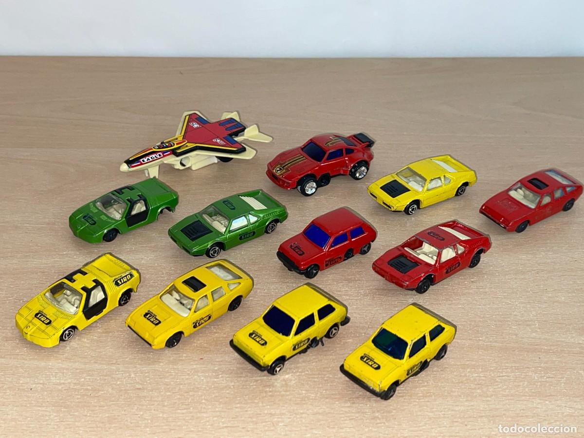 Coches a escala: Gisima LOTE 12 Coches Galletas SIRO Ford Fiesta Renault 5 BMW Porsche Made in Spain a&ntilde;os 80 die-cast