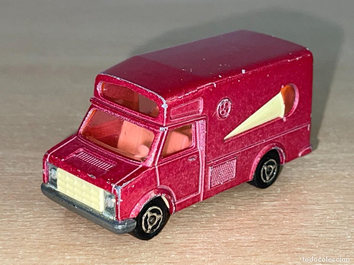 Coches a escala: Majorette Furg&oacute;n Venta de Helados die-cast metal 1:67 n&ordm; 224-259 Made in France a&ntilde;os 80 1/67