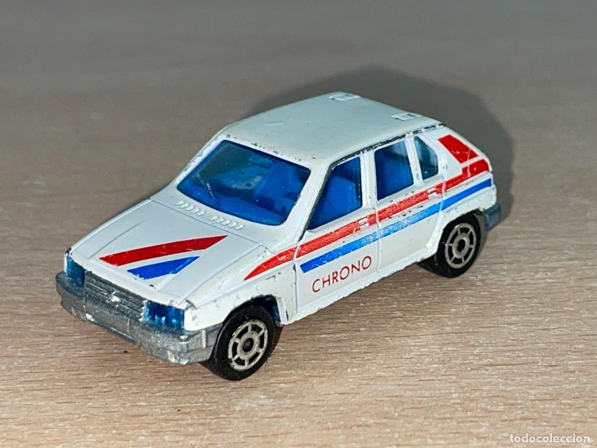 Coches a escala: Majorette Citro&euml;n Visa Chrono n&ordm;201 escala 1/52 die-cast metal car a&ntilde;os 80 Made in France 1:52