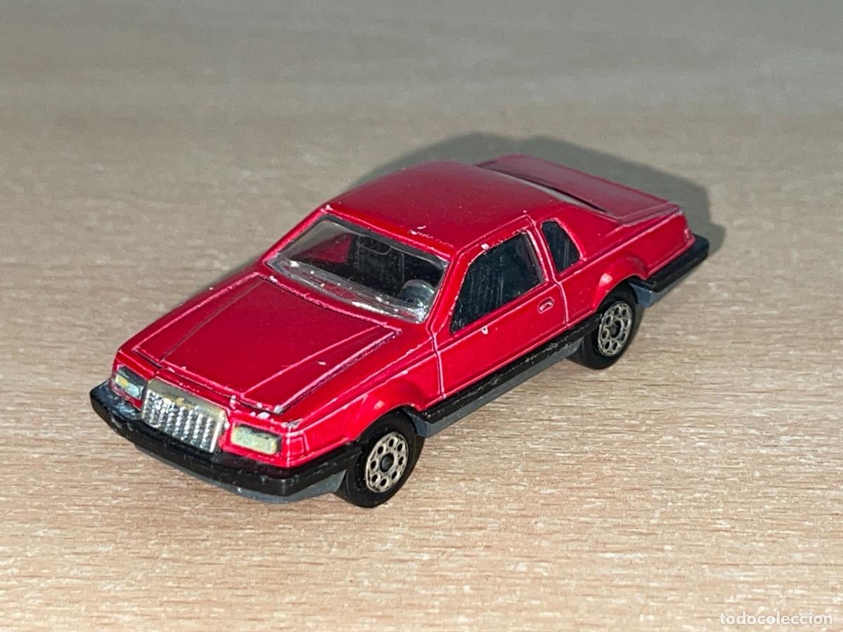 Coches a escala: Majorette Ford Thunderbird n&ordm;217 escala 1/67 die-cast metal car a&ntilde;os 80 Made in France 1:67