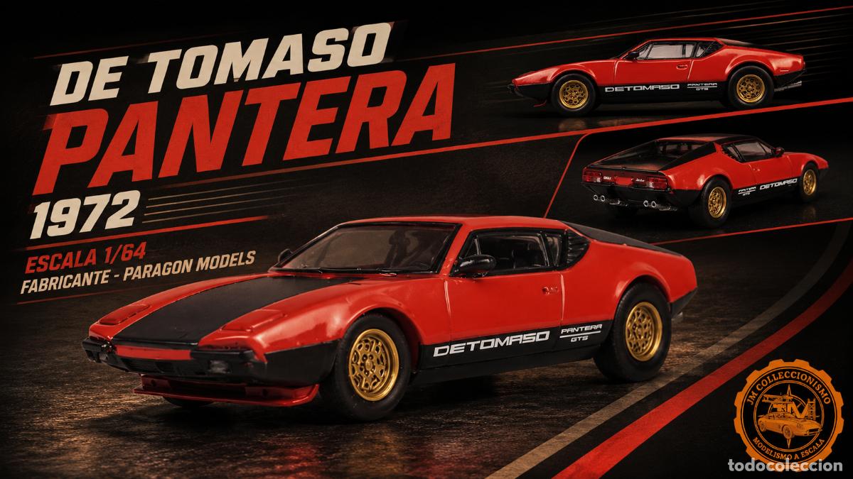 Coches a escala: De Tomaso Pantera GTS 1972