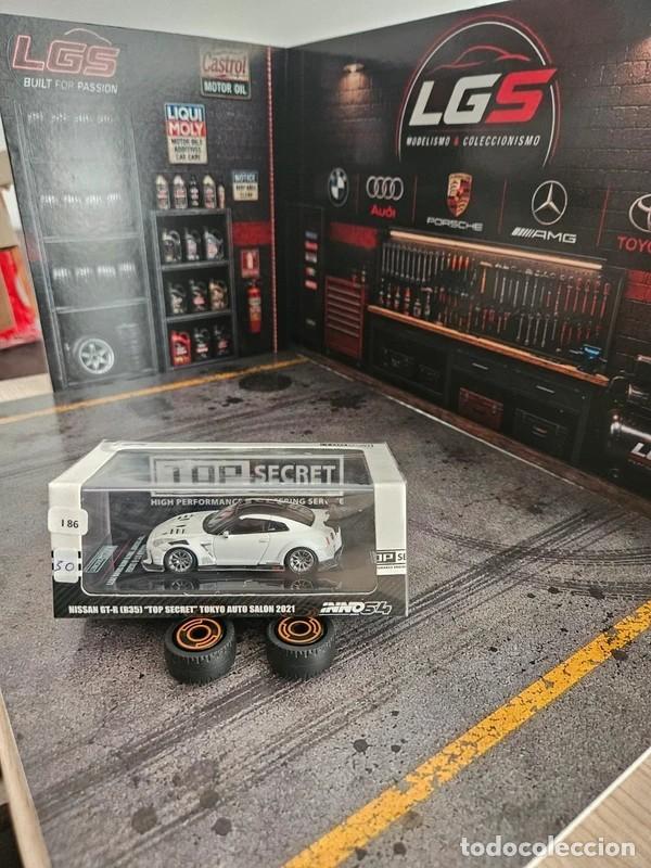 Coches a escala: coches escala 1/64 modelo nissan gt-r top secret tokyo auto salon 2021 marca inno64
