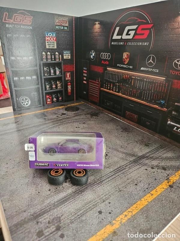 Coches a escala: coches escala 1/64 modelo nissan silvia s14 marca Tarmac
