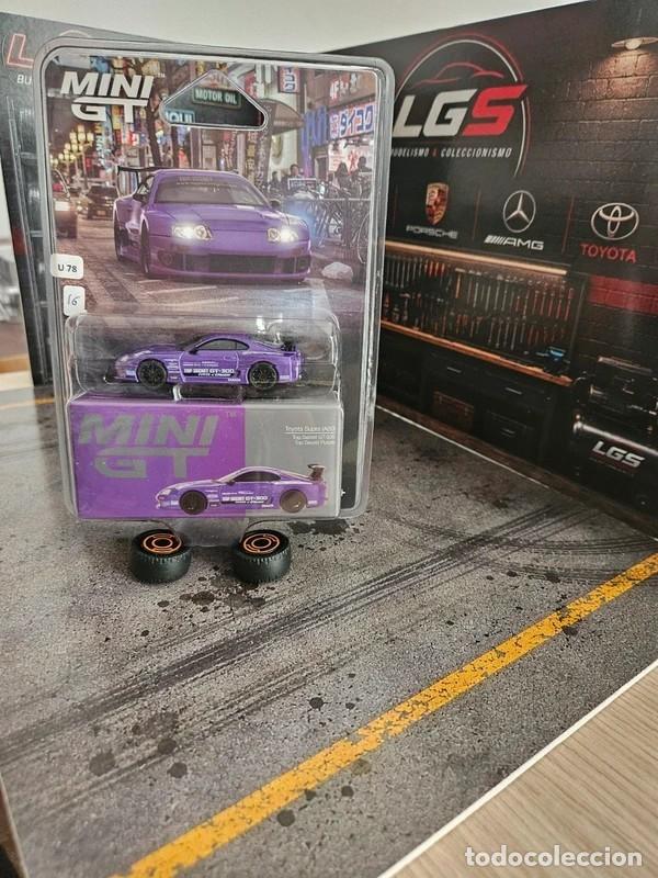 Coches a escala: coches escala 1/64 modelo Toyota supra marca Minigt